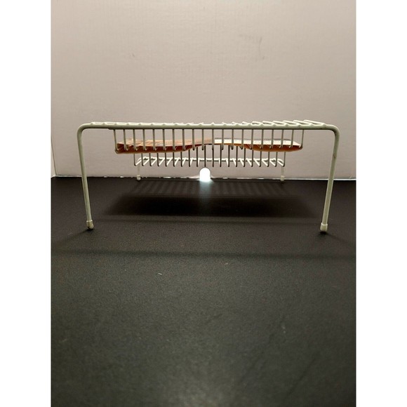 Mainstays White 3-Step Pantry Organizer 10.25"×4.5"×9" Countertop Rust-Resist - Picture 4 of 5